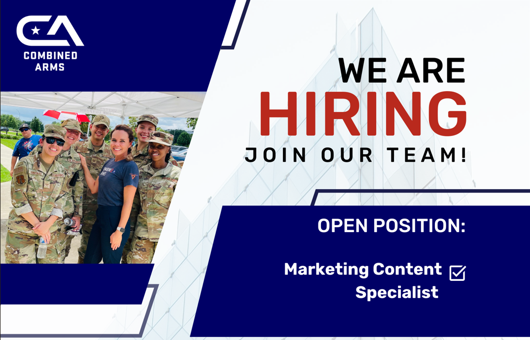 We are hiring We are hiring